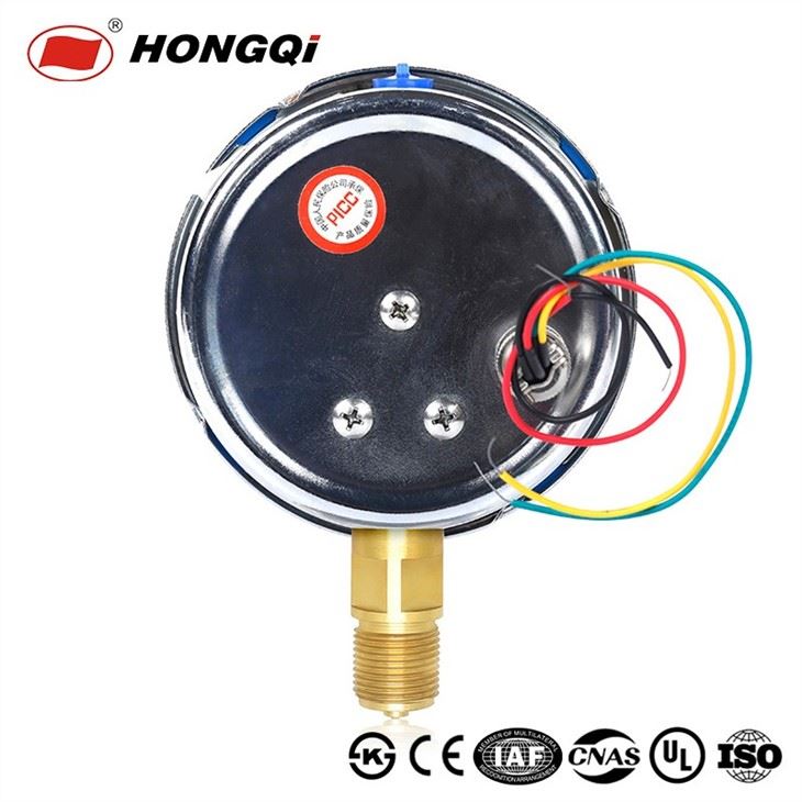 High Precision Shockproof Electrical Contact Pressure Gauge Accept Customization