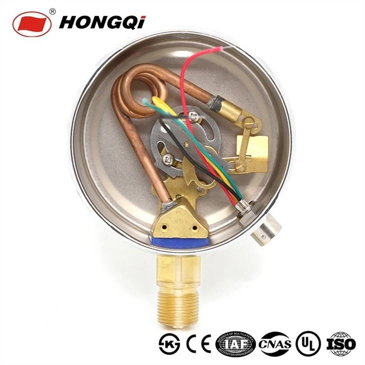 High Precision Shockproof Electrical Contact Pressure Gauge Accept Customization