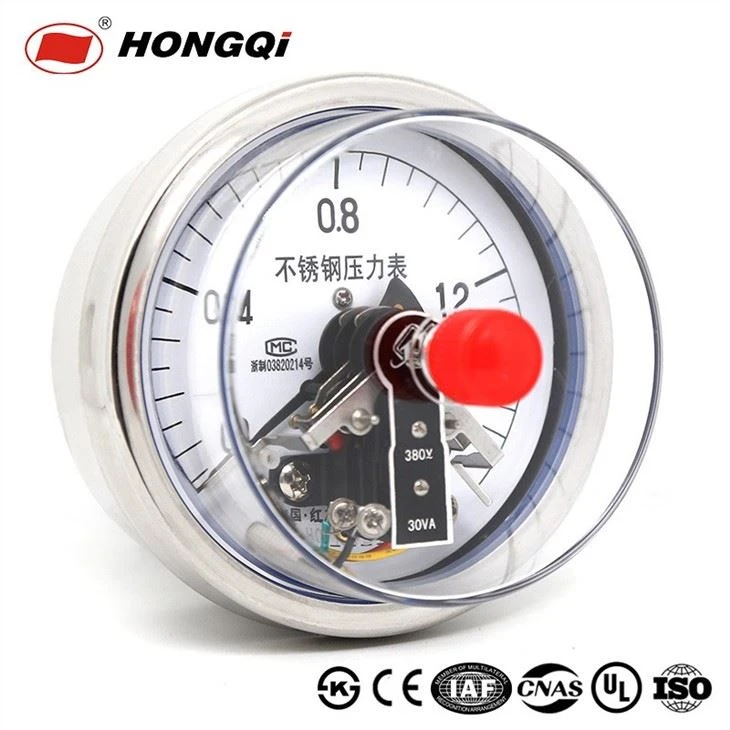 YXC-100BFZ Electric Contact Pressure Gauge
